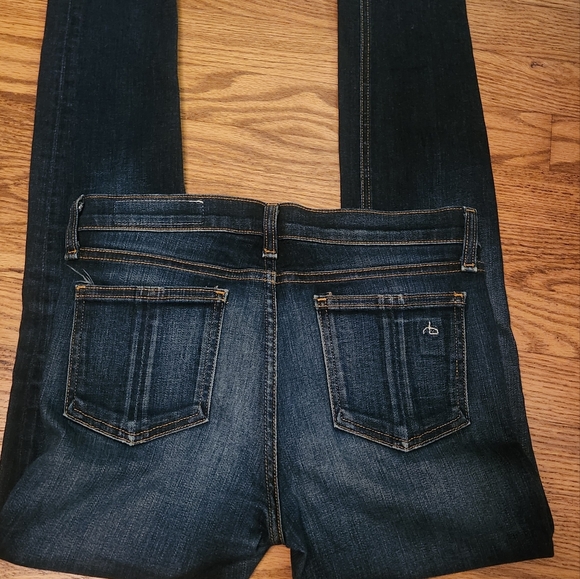 Rag & Bone Jeans color is Kensington Ankle Skinny Size 27 - Picture 6 of 8